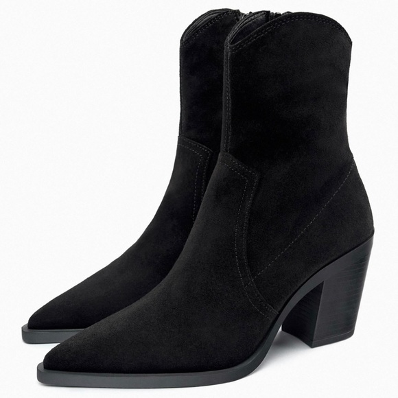 Zara Cowboy Boots - Picture 2 of 10